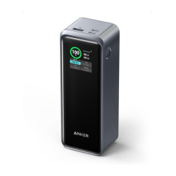 Anker Prime Power Bank, 27,650mAh 3-Port 250W Portable Charger (99.54Wh) Smart App, Compatible with MacBook Pro/Air, iPhone 15/14/13 Series, Samsung, Dell, and More 